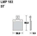 AP RACING fékbetét első KTM MX 50 1991-1991 183 ST