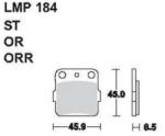 AP RACING fékbetét hátsó YAMAHA YZ 125 V W 1989-1989 184 OR
