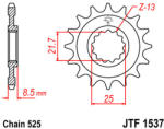 JT Sprockets 1537.16 JTF első lánckerék