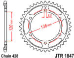 JT Sprockets 1847.47 JTR hátsó lánckerék acél