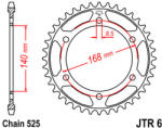 JT Sprockets 6.41 JTR hátsó lánckerék acél