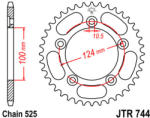 JT Sprockets 744.36 JTR hátsó lánckerék acél