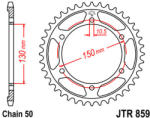 JT Sprockets 859.47 JTR hátsó lánckerék acél