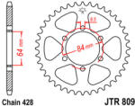 JT Sprockets 809.47 JTR hátsó lánckerék acél