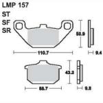 AP RACING fékbetét hátsó KAWASAKI ZN 1300 A1 A2 A2L 1983-1984 15