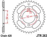JT Sprockets 263.42 JTR hátsó lánckerék acél
