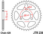 JT Sprockets 239.50 JTR hátsó lánckerék acél