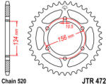 JT Sprockets 472.48 JTR hátsó lánckerék acél