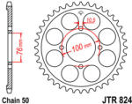 JT Sprockets 824.40 JTR hátsó lánckerék acél