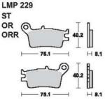 AP RACING fékbetét hátsó HONDA AX-1 250 1990 229 ST