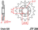 JT Sprockets 284.14 JTF első lánckerék