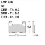 AP RACING fékbetét első SUZUKI GSX-R 600 Radial 2004-2005 406 SF