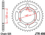 JT Sprockets 498.45 JTR hátsó lánckerék acél