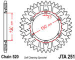 JT Sprockets 251.49 JTA hátsó lánckerék alumínium