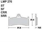 AP RACING fékbetét első KAWASAKI ZX-7RR 750 Ninja N1 1996-2002 2