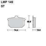 AP RACING fékbetét hátsó HARLEY DAVIDSON XLH 1100 Sportster 1985