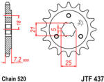 JT Sprockets 437.15 JTF első lánckerék