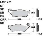 AP RACING fékbetét első KTM GS 125 -1992 271 OR