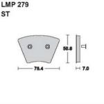 AP RACING fékbetét első HARLEY DAVIDSON FXE 0 Series 1974-1977 2
