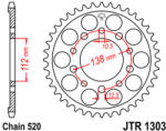 JT Sprockets 1303.43 JTR hátsó lánckerék acél