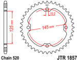 JT Sprockets 1857.41 JTR hátsó lánckerék acél