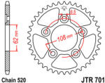 JT Sprockets 701.41 JTR hátsó lánckerék acél