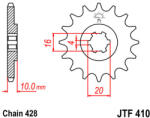 JT Sprockets 410.14 JTF első lánckerék