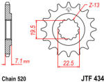 JT Sprockets 434.15 JTF első lánckerék