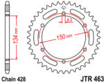 JT Sprockets 463.46 JTR hátsó lánckerék acél
