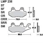 AP RACING fékbetét első KREIDLER 125 Florett RMC-F -2007 238 ST