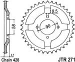 JT Sprockets 271.50 JTR hátsó lánckerék acél
