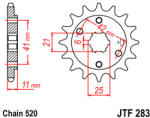 JT Sprockets 283.15 JTF első lánckerék