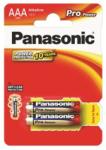 Panasonic Elem, AAA mikro, 2 db, PANASONIC "Pro power (PEGAAA2) - webpapir