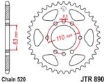 JT Sprockets JTR890.45ZBK hátsó lánckerék acél fekete