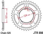 JT Sprockets JTR898.41ZBK hátsó lánckerék acél fekete