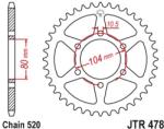 JT Sprockets JTR478.45ZBK hátsó lánckerék acél fekete