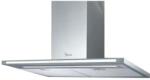 Baraldi Hota insula Baraldi Lumina isola 01LUMIS090STW80, 90 x 60 cm, 800 m3/h, sticla alba/inox (01LUMIS090STW80) Hota