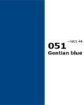  051 ORACAL 641 Gentian blue Enciánkék Öntapadós Dekor Fólia Tapéta Vinyl Fényes Matt