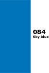  084 ORACAL 641 Sky blue Égkék Öntapadós Dekor Fólia Tapéta Vinyl Fényes Matt