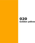  020 ORACAL 641 Golden yellow Arany sárga Öntapadós Dekor Fólia Tapéta Vinyl Fényes Matt