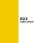  022 Oracal 641 Light Yellow Világossárga 100cm Széles öntapadós Dekor Fólia Tapéta Vinyl Fényes Matt