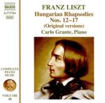 Liszt, Franz Hungarian Rhapsodies Nos