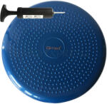 QMED Dinamikus hátizom erősítő ülőpárna, egyensúlyozó pilates korong KÉK 33 cm