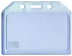  Buzunar PVC flexibil, pentru ID carduri, 105 x 74mm, orizontal, 5 buc/set, KEJEA - transparent
