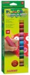  Creioane Tempera 12 culori/cutie, ALPINO PintaColor