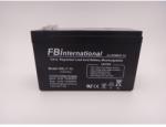 FB International Acumulator 12V 7Ah pentru UPS, alarma, AGM, VRLA FBinternational for ROMBAT