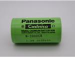 Panasonic Acumulator Panasonic Cadnica 1.2V R14 tip C 3000mAh Ni-Cd N-3000CR Baterie reincarcabila