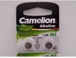 Camelion AG3, baterie ceas 1.5V alcalina, LR41, 192, SR41W, GP92A, 392 blister 10 Baterii de unica folosinta