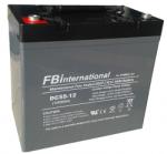FB International Acumulator 12V 55Ah VRLA, AGM 230x138x208mm FBinternational for ROMBAT DC55-12
