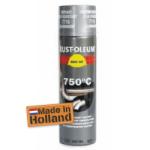 Rust-Oleum Vopsea Spray Termorezistenta Argintie 750 C 500ml alu